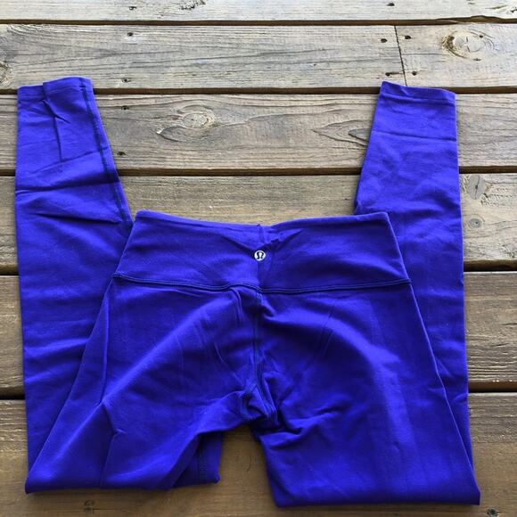 Lululemon Wunder Under Pants Bruised Berry (Purple) - Picture 3 of 6